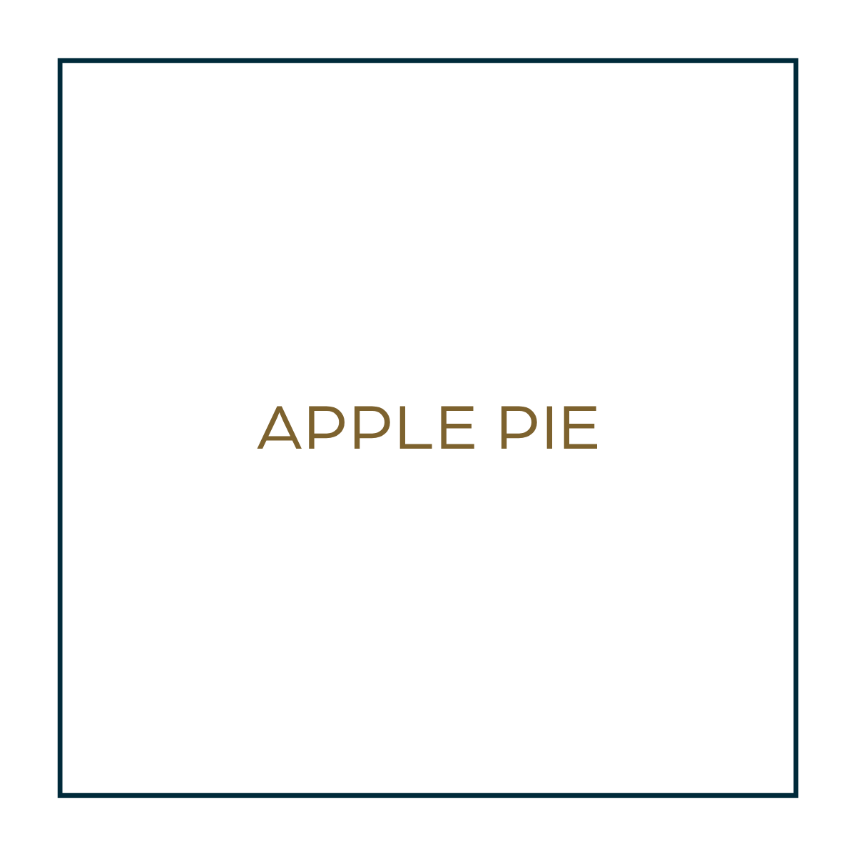 Apple Pie
