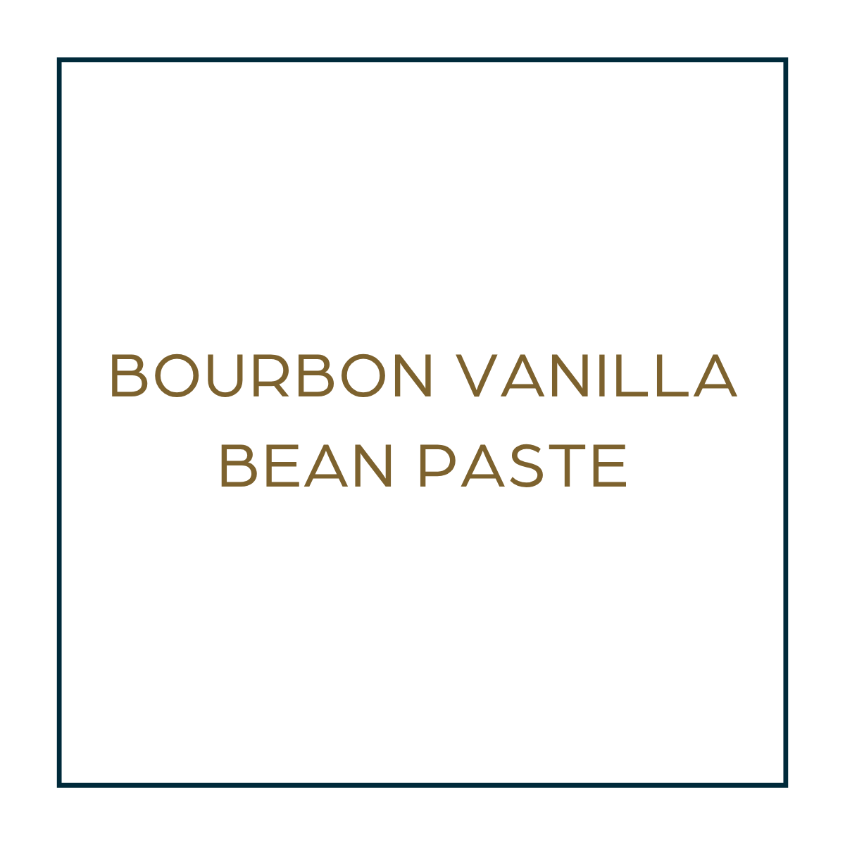Bourbon Vanilla Bean Paste