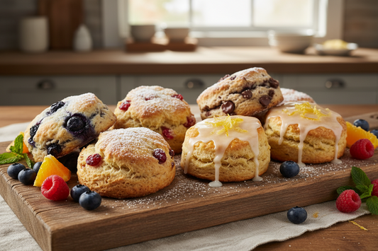 Scones, Sweet, Assorted